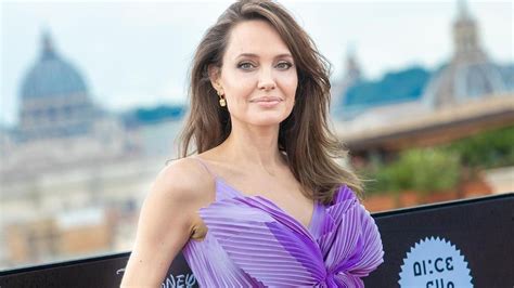 Angelina Jolie stuns in a dramatic Givenchy butterfly top in Rome